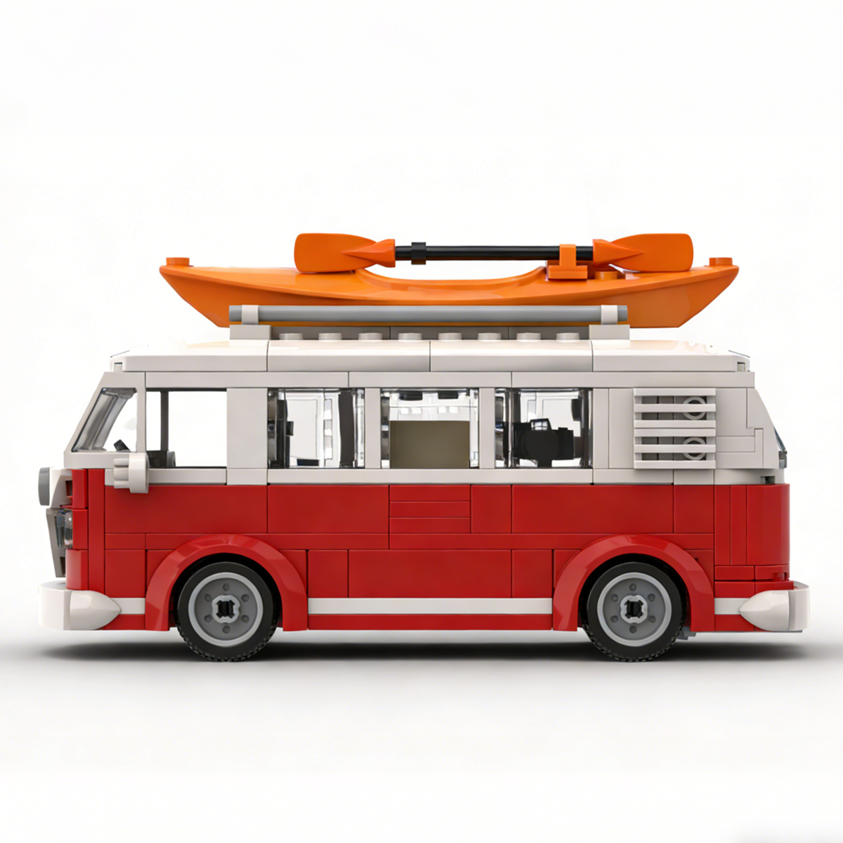 Building Blocks - Mainan Model MOC Mobil Camper Van