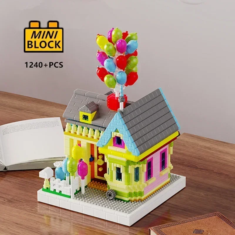 Building Blocks - Balon Mikro-Mini-Block Fly House Friends Streetview