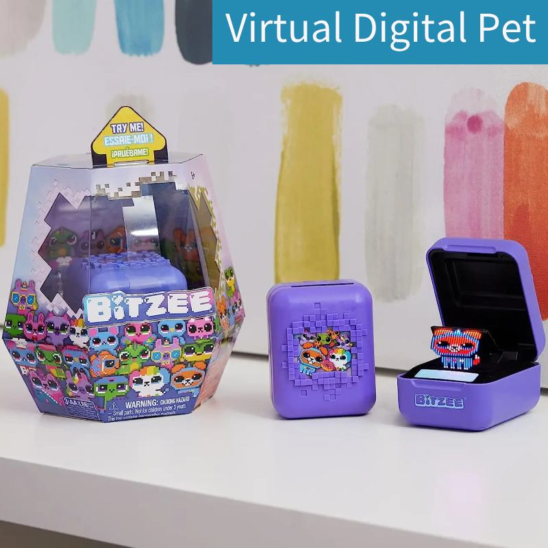 Tamagotchi Electronic Pet Virtual - Mainan Bitzee Tamagotchi Mainan Hewan Peliharaan