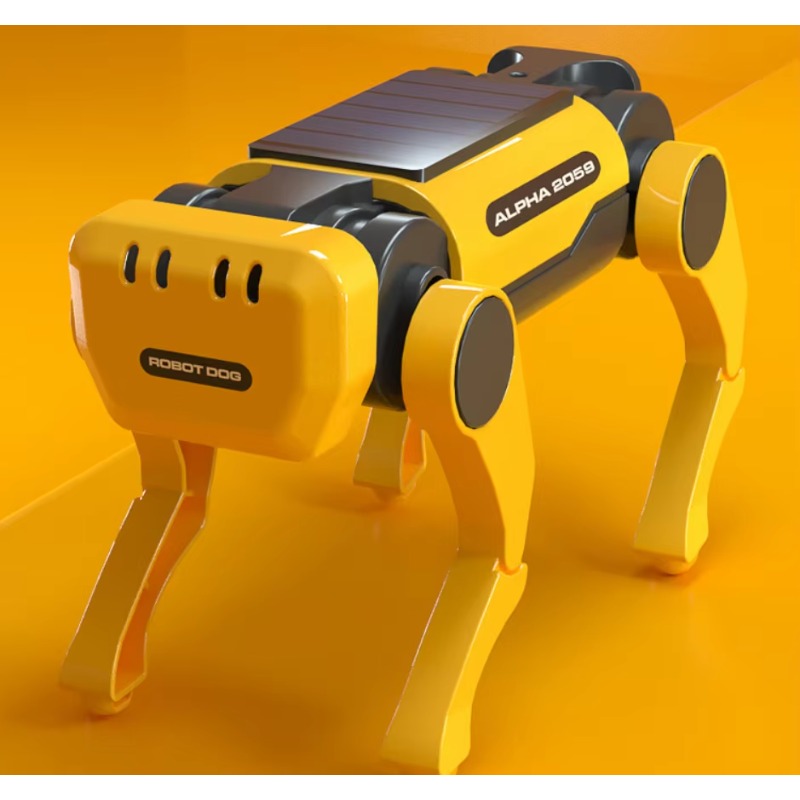 Stem Solar Robot Kit For Kids - Kit percobaan sains anjing Robot, daya
