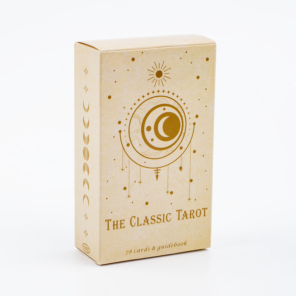 Tarot Cards Deck With Guidebook - Permainan papan Tarot klasik untuk pemula
