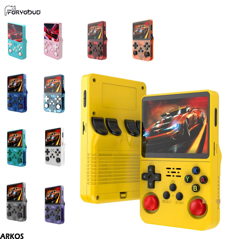 Retro Handheld Game Console R36S - Konsol Game Genggam Retro R36S ARKOS