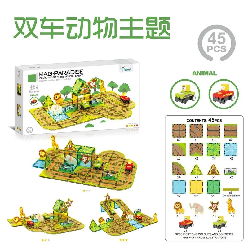 Set Blok Bangunan Magnetik den - Building Blocks ulasan dan harga