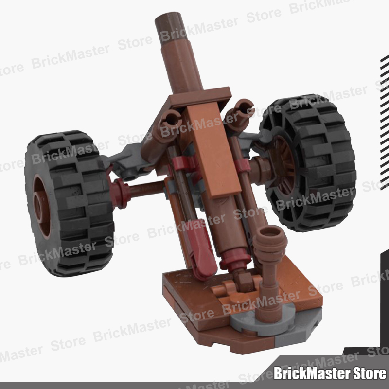 Aksesoris Blok Bangunan MOC Ad - Lego Compatible Military Tank ulasan dan harga