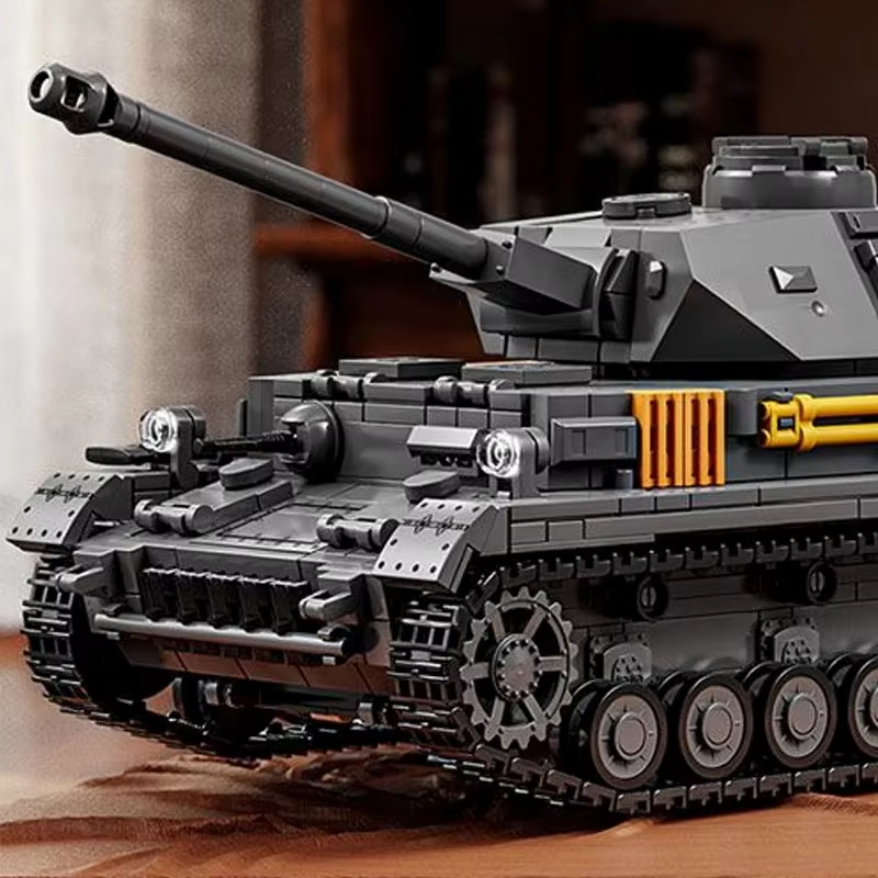 1419 PCS 1:28 GER DE Panzer IV - Lego Compatible Military Tank ulasan dan harga