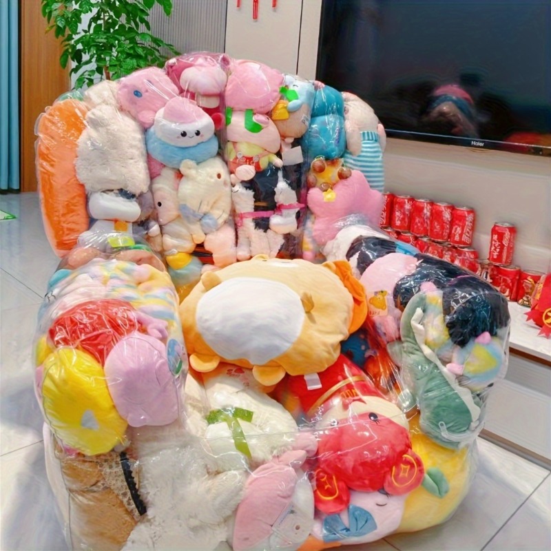 Penyimpanan Mainan Sofa PVC Tr - Dolls ulasan dan harga