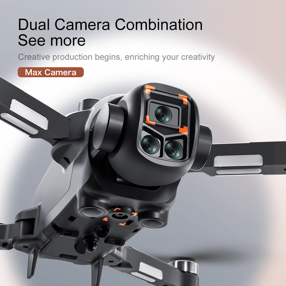 Drone Lipat Original V156MAX G - Fpv Brushless Rc Drone 4K ulasan dan harga