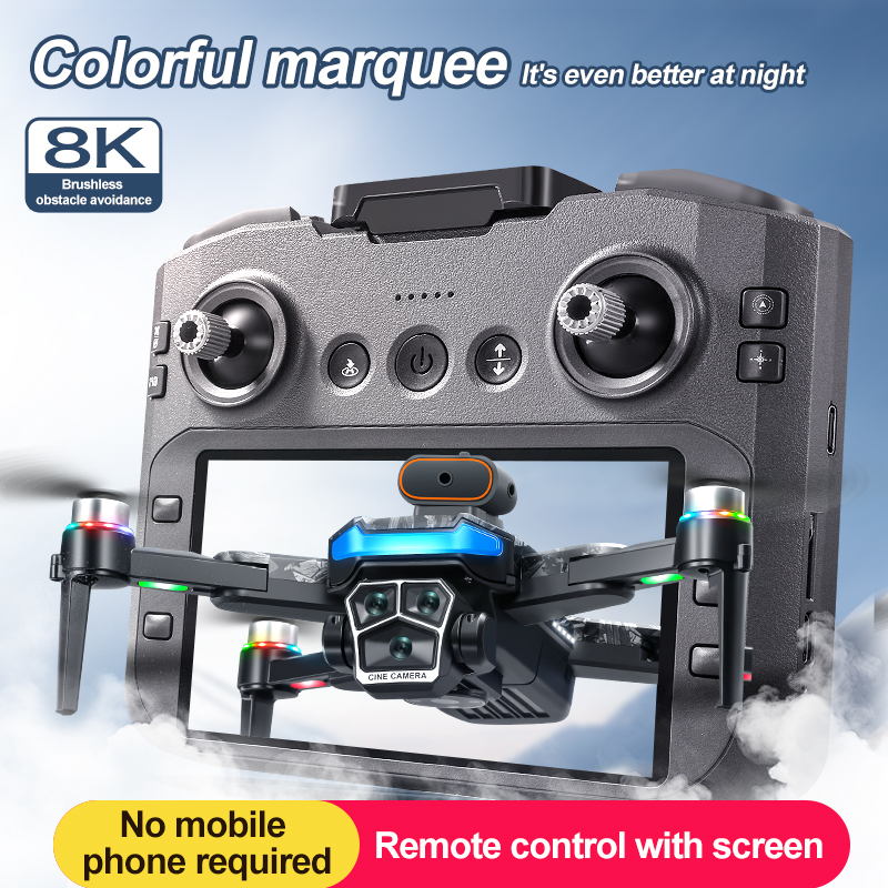 Drone GPS A14 Original 8K Tiga - Fpv Brushless Rc Drone 4K ulasan dan harga