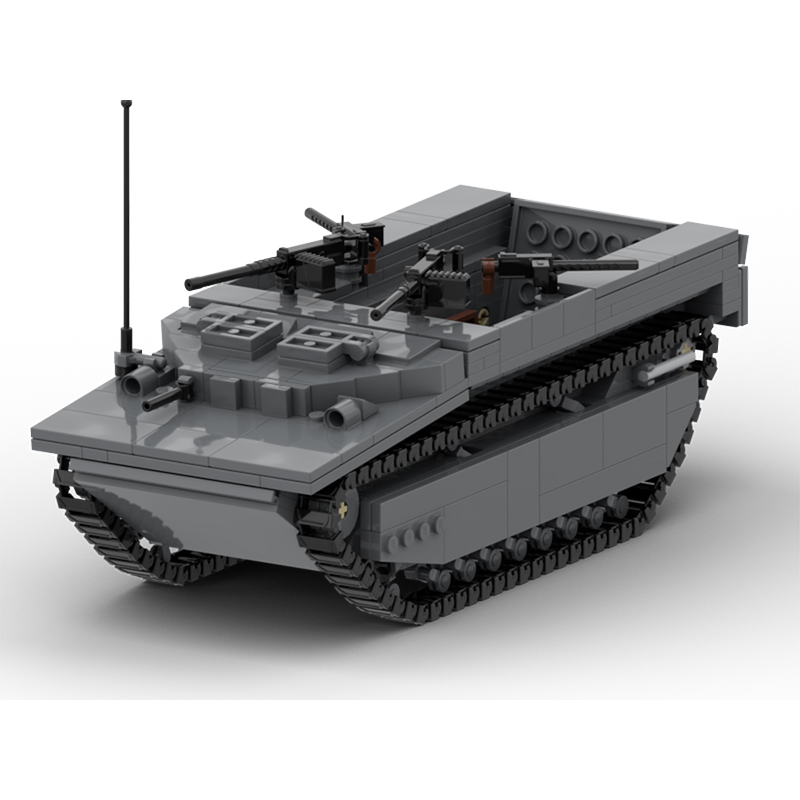 LVT-4 Model Tank Militer Moder - Lego Compatible Military Tank ulasan dan harga