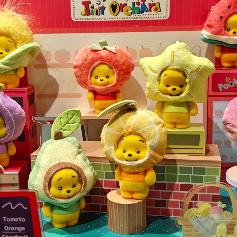 Winnie The Pooh Asli Seri Kebu - Anime Action Figure Blind Box ulasan dan harga