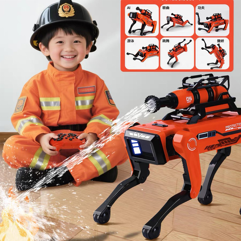 Robot Anjing AI Robot Pemadam  - Remote Control Toys ulasan dan harga