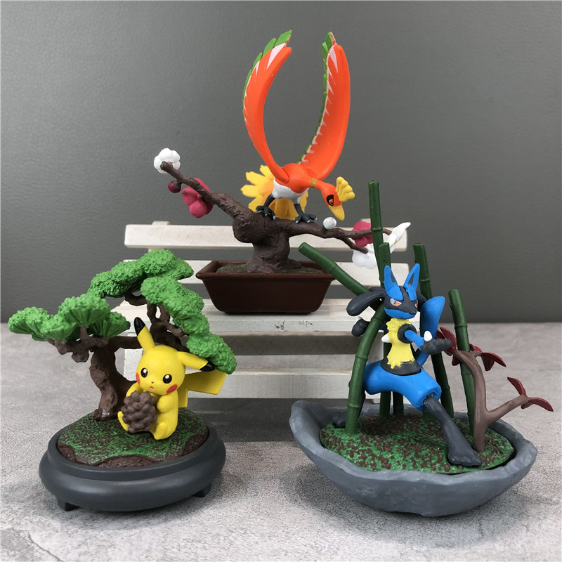 Koleksi Bonsai Pokemon ReMent  - Anime Action Figure Blind Box ulasan dan harga