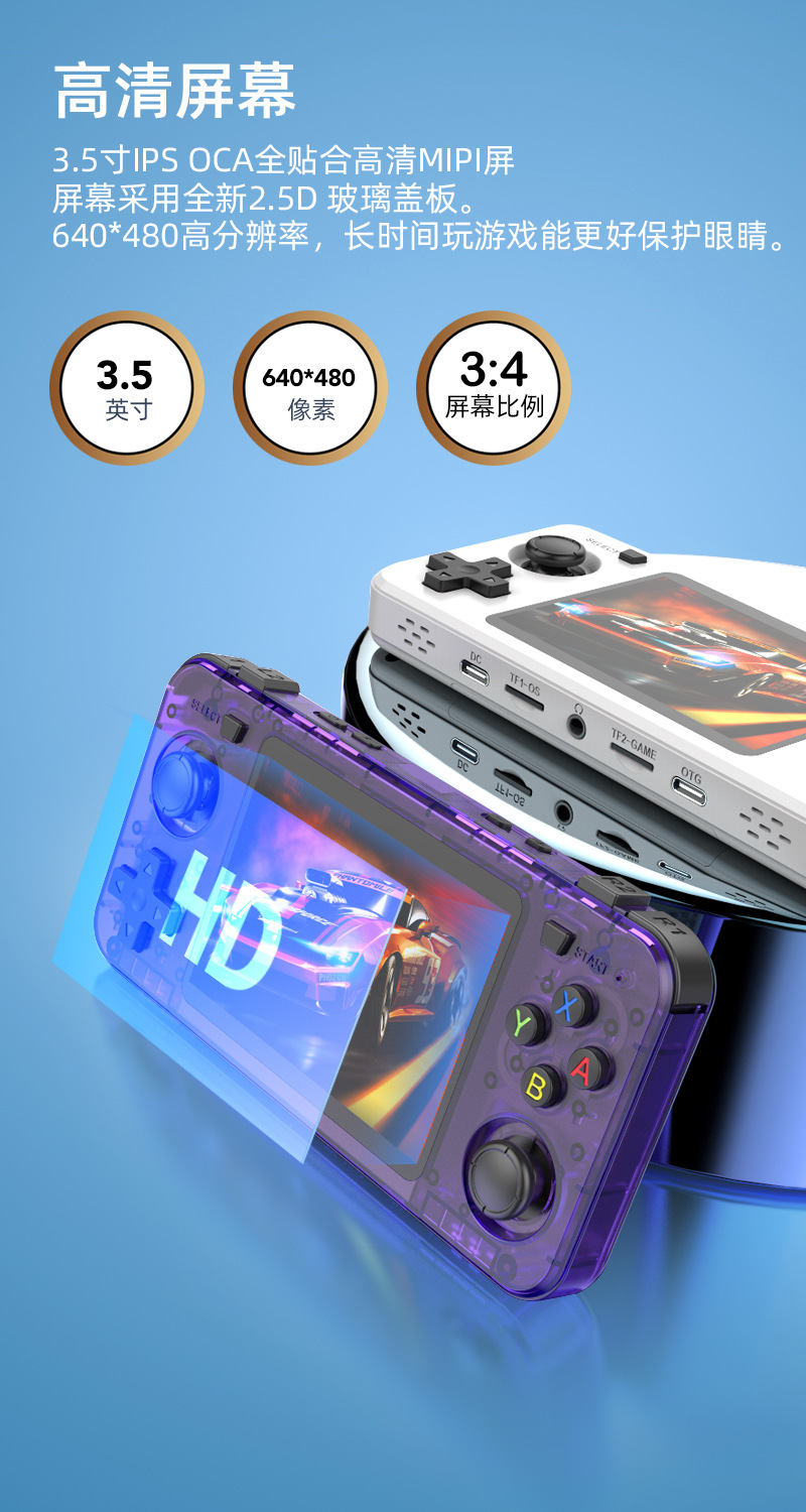Konsol Genggam Retro R36H Baru - Retro Handheld Game Console R36S ulasan dan harga