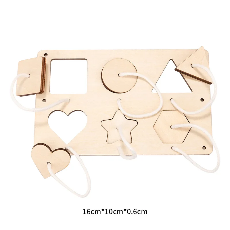 Montessori papan sibuk DIY Aks - Montessori Wooden Busy Board Toddler ulasan dan harga