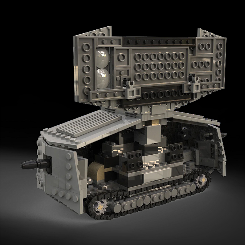 MOC WW1 Set Blok Bangunan Tang - Lego Compatible Military Tank ulasan dan harga